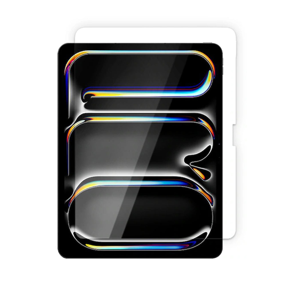 Pellicola protettiva per schermo Blueo Anti-Riflesso HD Applicator Pro per Apple iPad Pro 13 (2024), Vetro Temperato, Colla Totale