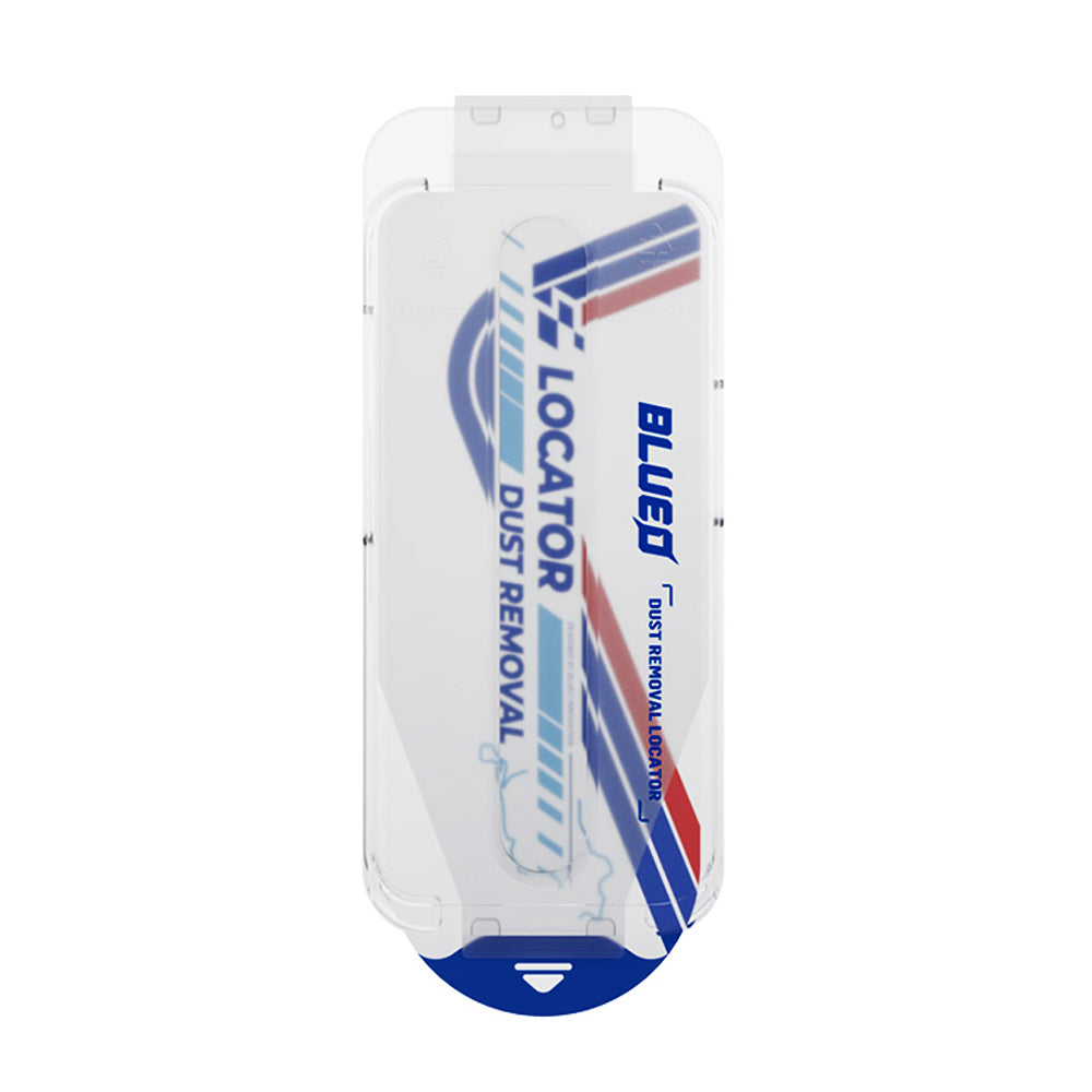 Pellicola protettiva per schermo Blueo Anti-Riflesso HD Applicator Pro per Apple iPhone 14 Pro, Vetro Temperato, Colla Totale, Nera