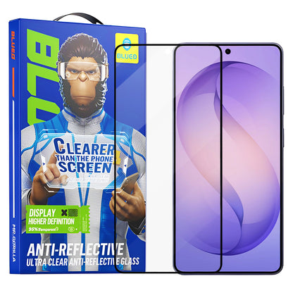 Pellicola Protettiva Schermo Blueo Anti-Riflesso HD per Samsung Galaxy S26 Ultra S948, Vetro Temperato, Full Glue, Nera