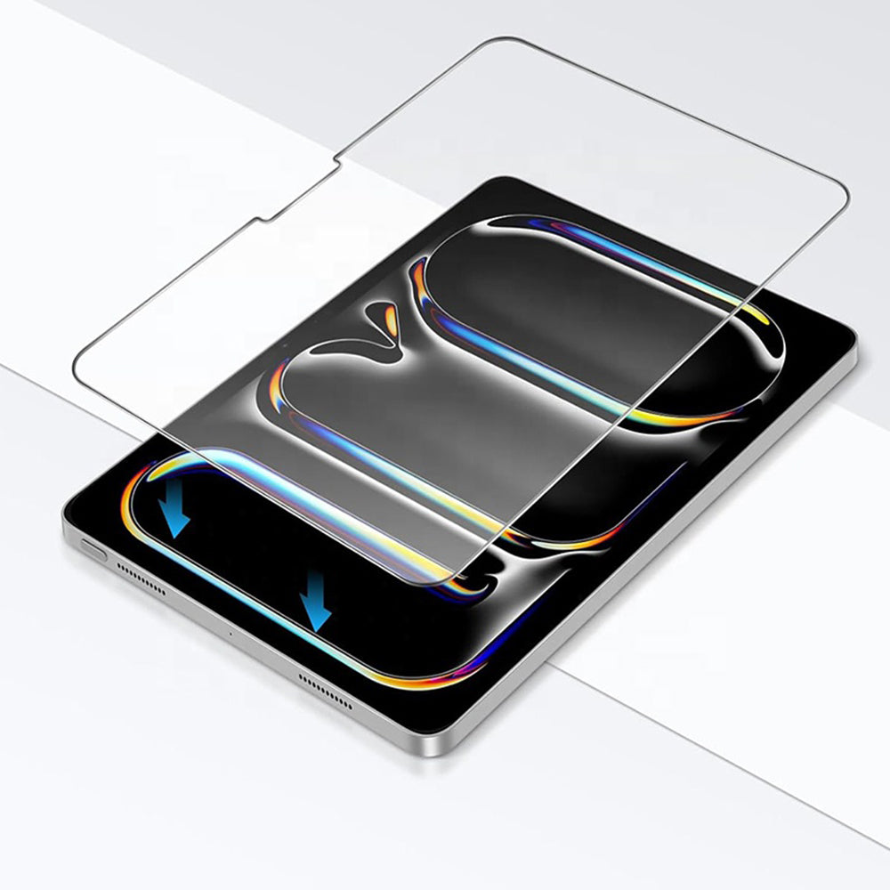 Pellicola protettiva per schermo Blueo HD per Apple iPad mini (2024) / mini (2021), Vetro temperato, Full Glue