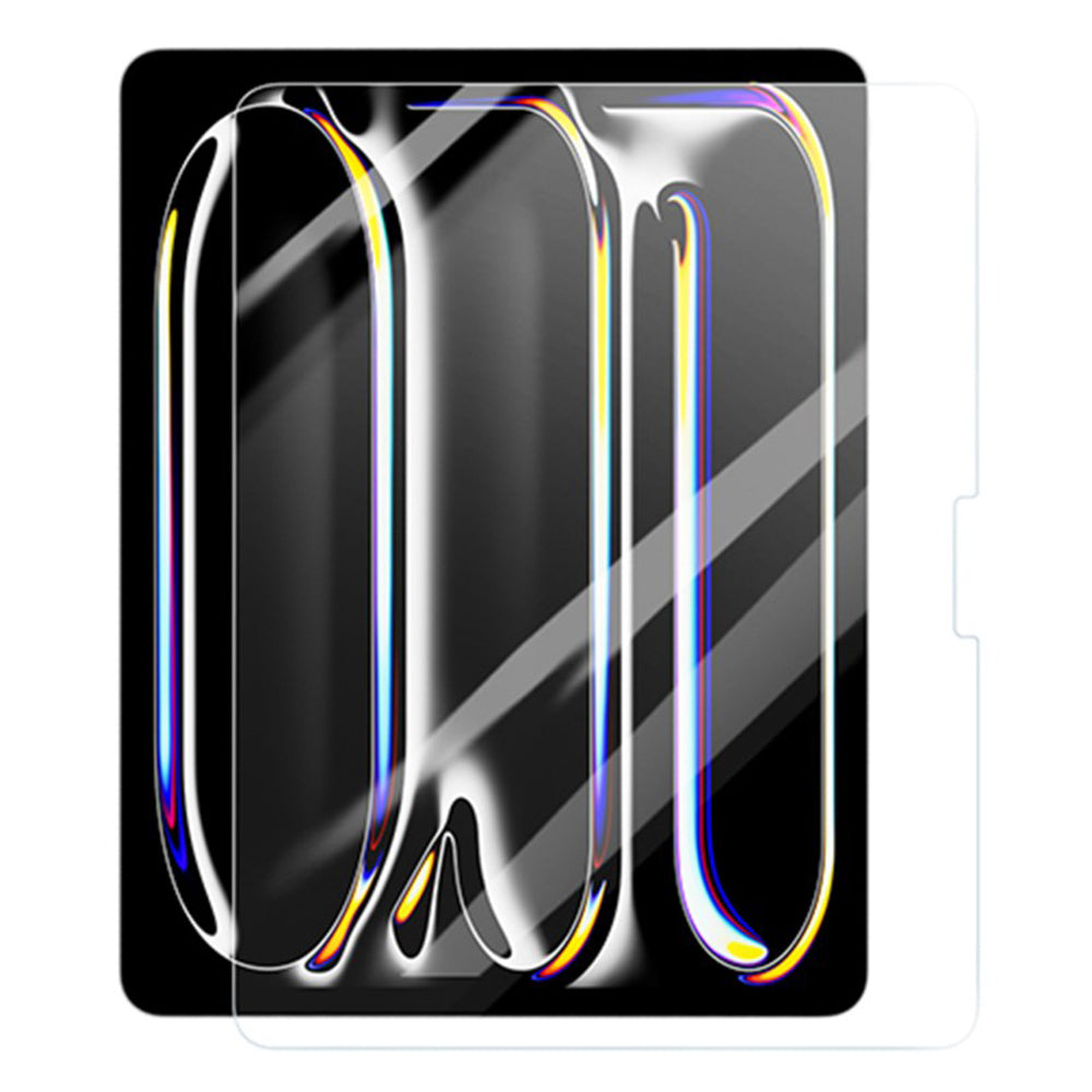 Pellicola protettiva per schermo Blueo HD per Apple iPad Pro 11 (2024), Vetro temperato, Full Glue