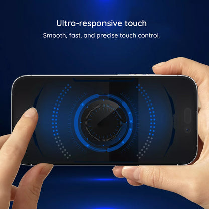 Pellicola protettiva per schermo Blueo HD per Samsung Galaxy A27 5G / A57 5G / A37 5G, Vetro temperato, Full Glue, 2.5D, Nero