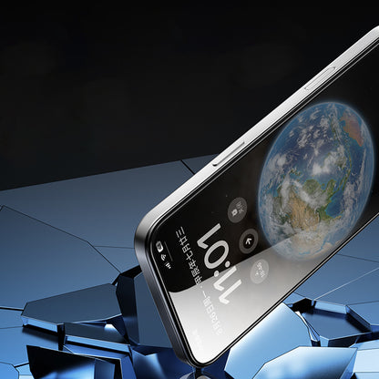 Blueo Silk HD Screen Protector Film for Apple iPhone 12 Pro Max, Tempered Glass, Full Glue, Set of 5 pieces, 2.5D, Black