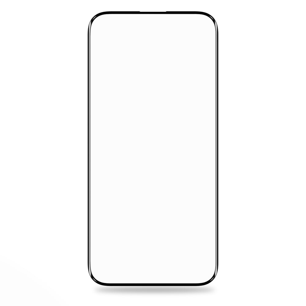 Blueo Silk HD Screen Protector Film for Apple iPhone 15 Pro Max, Tempered Glass, Full Glue, Set of 5 pieces, 2.5D, Black