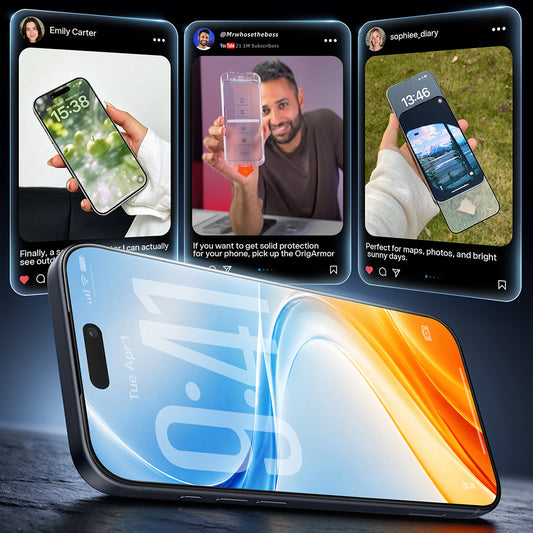 Pellicola protettiva per schermo Torras OrigArmor per Apple iPhone 18 Pro Max / 17 Pro Max, Vetro temperato, Colla completa