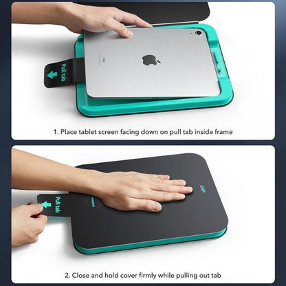 Pellicola protettiva per schermo ESR Armorite UltraFit per Apple iPad Air 13 (2026) / Pro 13 (2025), Vetro temperato, Full Glue, Set da 2 pezzi