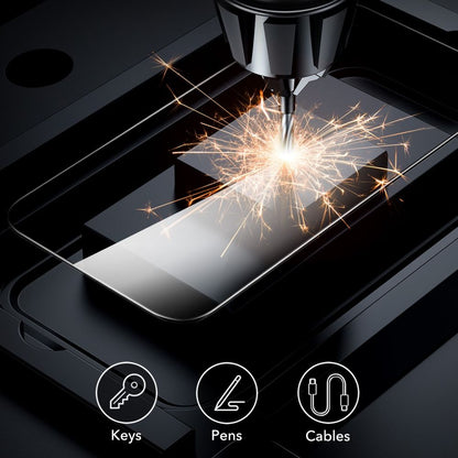 Pellicola protettiva ESR per Apple iPhone 16 Pro Max, Vetro Temperato, Full Glue