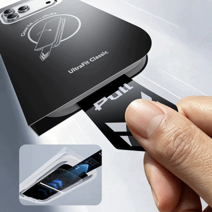 Pellicola protettiva per schermo ESR UltraFit Classic per Apple iPhone 18 Pro Max / 17 Pro Max, vetro temperato, adesivo completo, set da 2 pezzi, nero