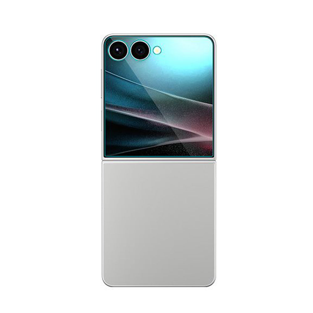 Pellicola Protettiva Esterna Schermo Spigen GlastR EZ FIT per Samsung Galaxy Z Flip7 F766, Vetro Temperato, Full Glue, Set 2 pezzi AGL09585