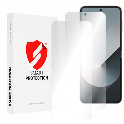 Pellicola protettiva per schermo interno Smart Protection Premium Classic per Samsung Galaxy Z Flip7 F766, plastica, set da 2 pezzi