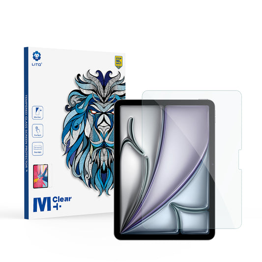 Pellicola protettiva per schermo Lito Classic per Apple iPad Air 11 (2026) / Air 11 (2025), Vetro temperato, Full Glue, 2.5D