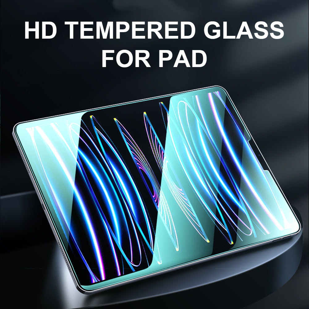 Pellicola protettiva per schermo Lito Classic per Apple iPad Pro 11 (2024), Vetro temperato, Full Glue, 2.5D
