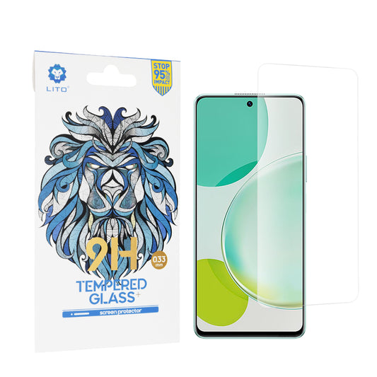 Pellicola protettiva per schermo Lito Classic per Huawei nova 11i, Vetro temperato, Full Glue, 2.5D