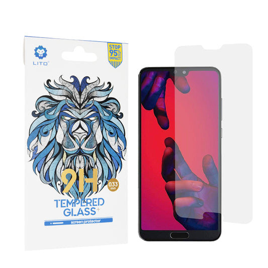 Pellicola protettiva per schermo Lito Classic per Huawei P20 Pro, vetro temperato, Full Glue, 2.5D