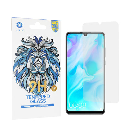 Pellicola protettiva per schermo Lito Classic per Huawei P30 lite New Edition / P30 lite, Vetro temperato, Full Glue, 2.5D