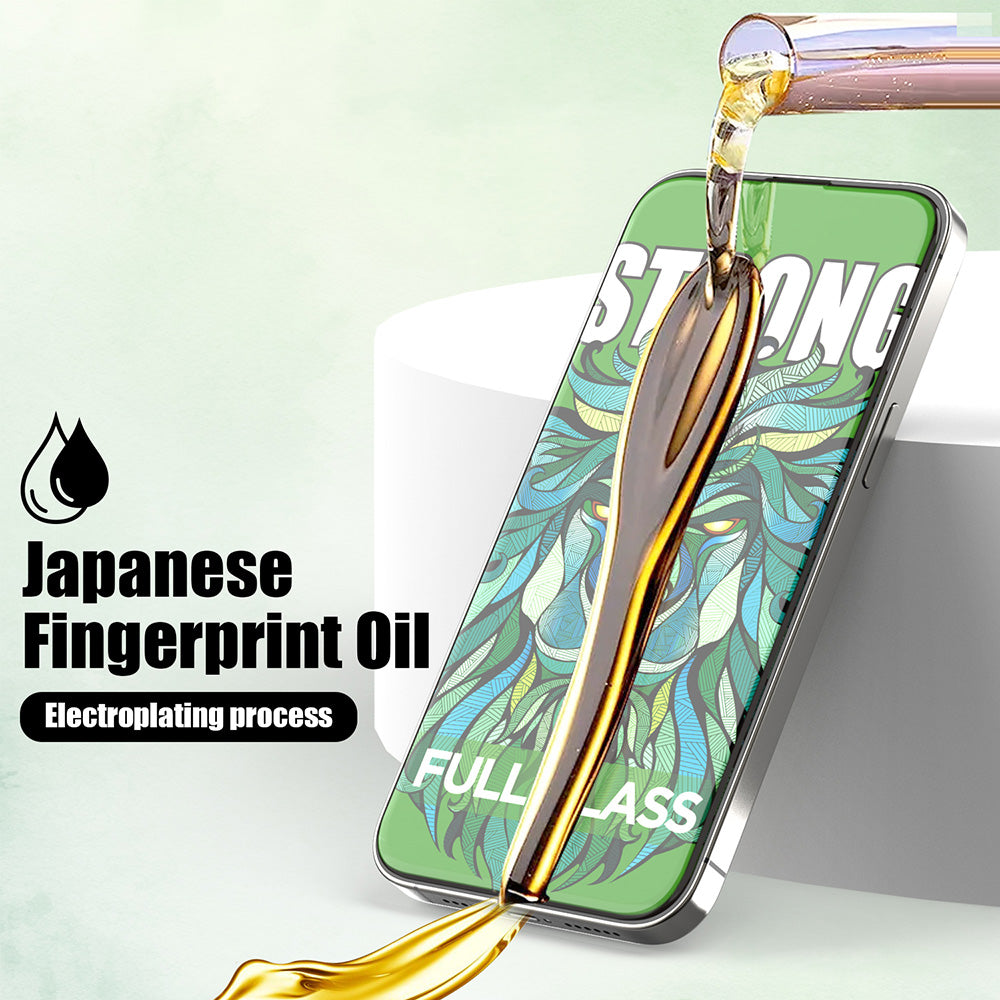 Pellicola Protettiva Schermo Lito D+ Max Strong per Apple iPhone 17 / 16 Pro, Vetro Temperato, Full Glue, Nera