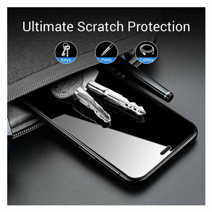 Pellicola Protettiva Schermo Lito HD Pro Clear per Apple iPhone 17 Pro, Vetro Temperato, Full Glue, Nera