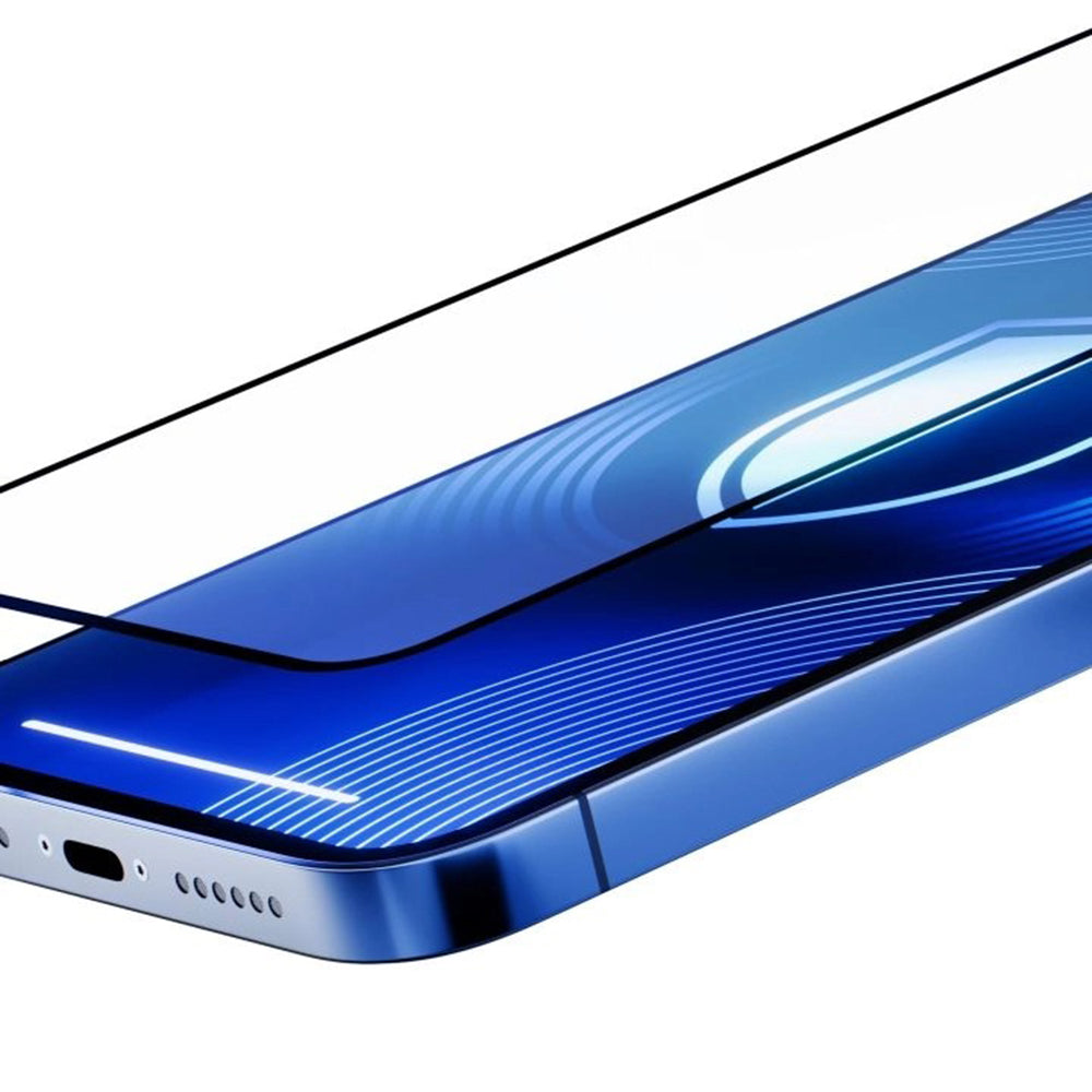 Matte Screen Protector 3MK Max for Samsung Galaxy S26 S942, Tempered Glass, Full Glue, Black
