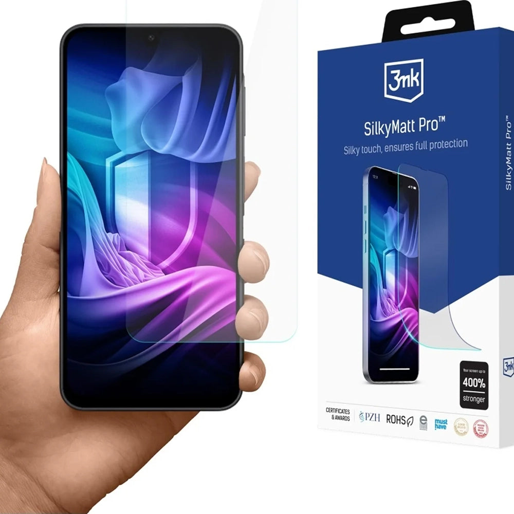 Pellicola protettiva per schermo opaca 3MK Silky Pro per Samsung Galaxy A17 4G / A17 5G / A16 5G A166 / A16 4G A165, Plastica