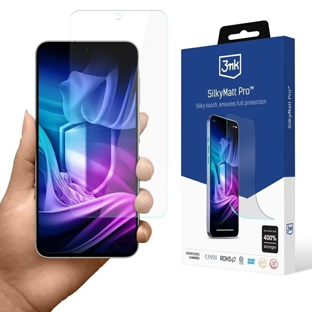 Pellicola protettiva per schermo opaca 3MK Silky Pro per Samsung Galaxy A36 A366, plastica