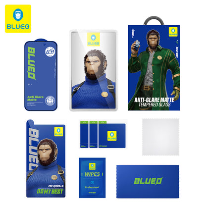 Pellicola Protettiva Schermo Matte Blueo Anti-Riflesso per Samsung Galaxy S26 Ultra S948, Vetro Temperato, Full Glue, Nera