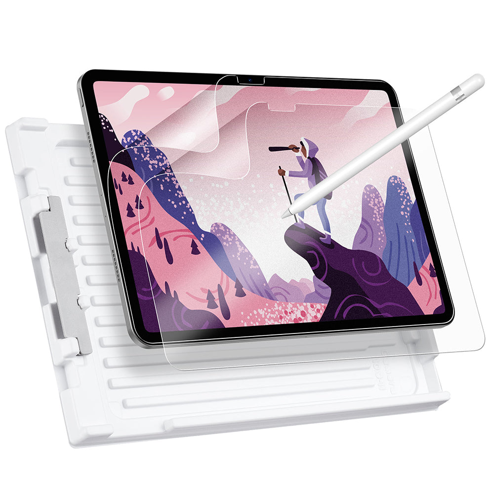 Pellicola Protettiva Schermo Matte ESR Paper Feel per Apple iPad (2025) / (2022), Plastica, Set 2 pezzi