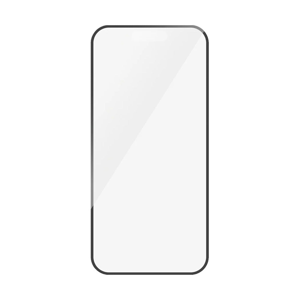 Pellicola Protettiva Schermo Matte PanzerGlass Ultra-Wide Fit Gaming per Apple iPhone 16 Pro, Vetro Temperato, Full Glue, Nera