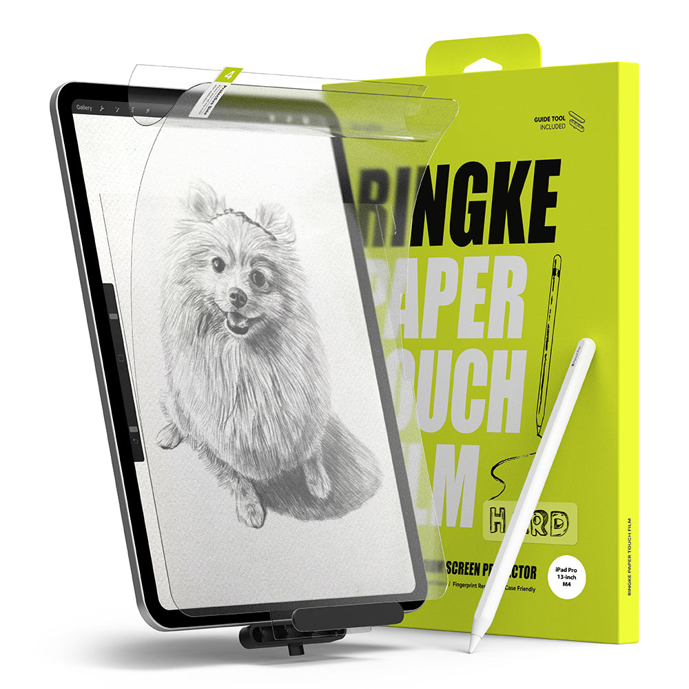Pellicola Protettiva Schermo Matte Ringke Paper Touch Hard per Apple iPad Pro 13 (2024), Plastica