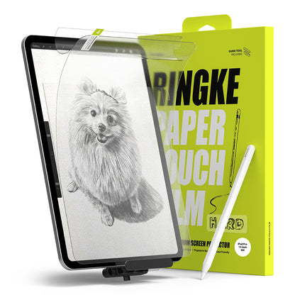 Pellicola Protettiva Schermo Matte Ringke Paper Touch Hard per Apple iPad Pro 13 (2024), Plastica