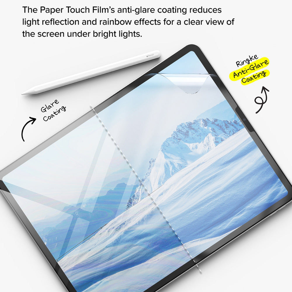 Pellicola Protettiva Schermo Matte Ringke Paper Touch Hard per Apple iPad Pro 13 (2024), Plastica