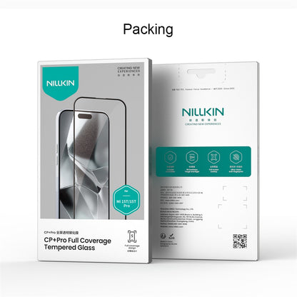 Pellicola protettiva per schermo Nillkin CP+ Pro per Xiaomi 15T Pro / 15T, Vetro temperato, Full Glue, Nero