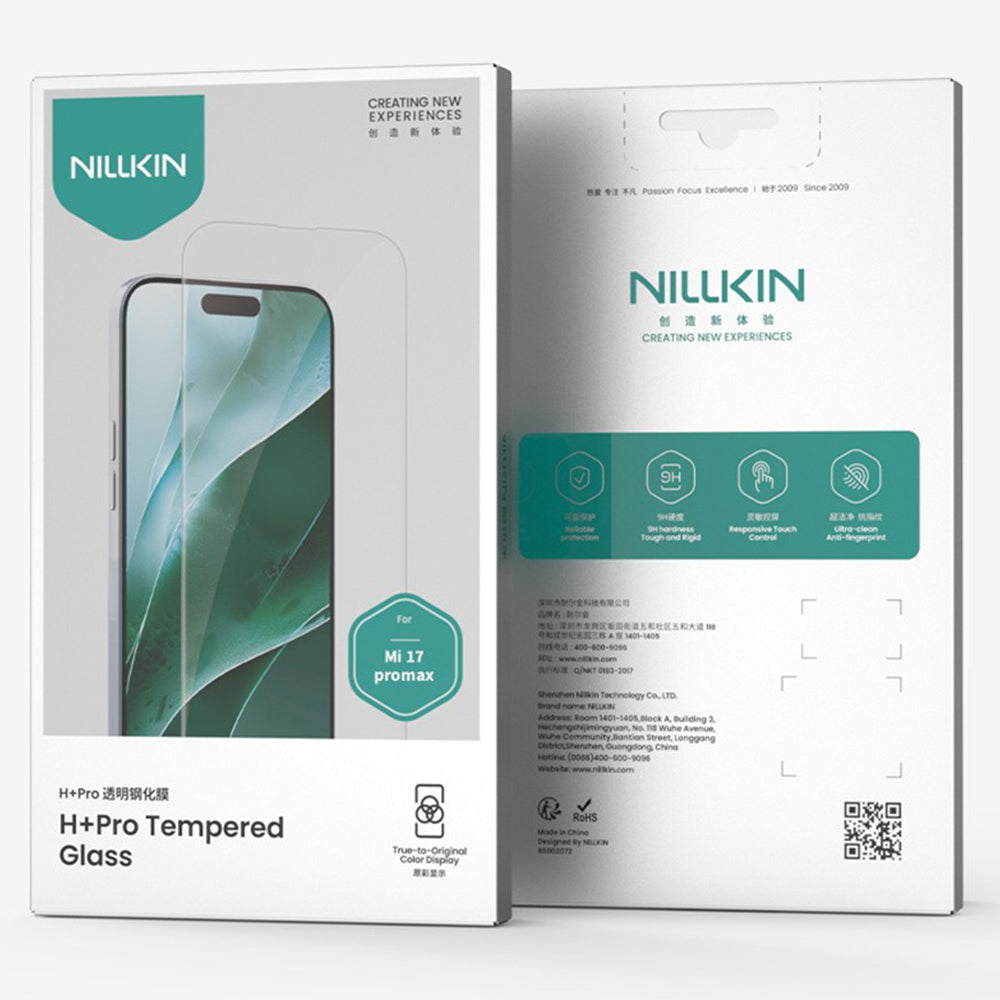 Nillkin H+ Pro Screen Protector Film for Xiaomi 17 Pro Max / 17 Ultra, Tempered Glass, Full Glue