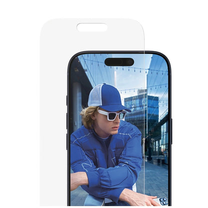 Pellicola protettiva Schermo PanzerGlass Classic Fit EasyAligner per Apple iPhone 17 Pro, Vetro Temperato, Full Glue