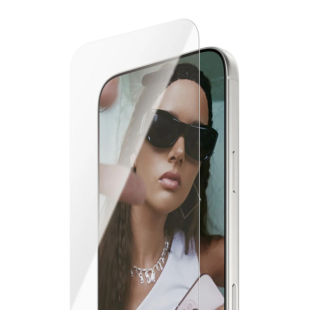 Pellicola protettiva Schermo PanzerGlass Safe. Ultra-Wide Fit EasyAligner per Apple iPhone 17 Pro Max, Vetro Temperato, Full Glue.