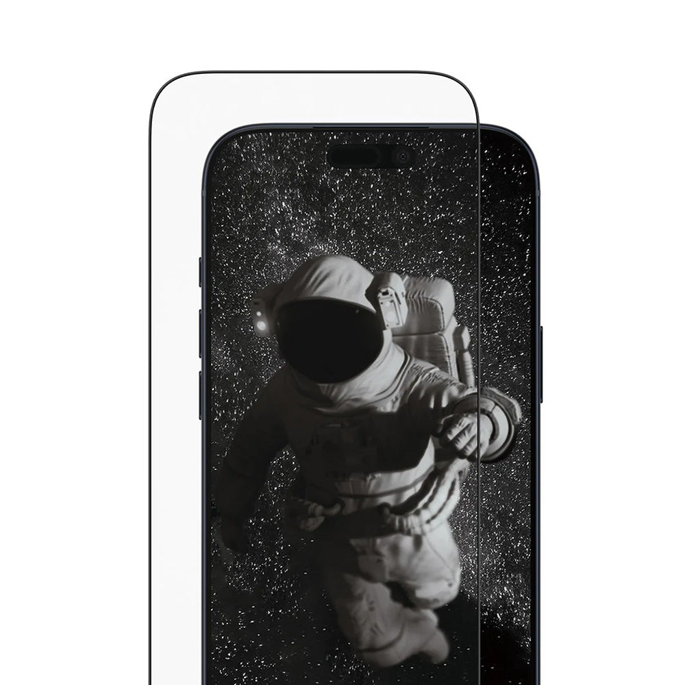 Pellicola Protettiva Schermo PanzerGlass Ultra-Wide Ceramic II EasyAligner per Apple iPhone 17 Pro Max, Vetro Temperato, Full Glue, Nera