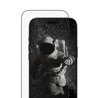 Pellicola Protettiva Schermo PanzerGlass Ultra-Wide Ceramic II EasyAligner per Apple iPhone 17 Pro Max, Vetro Temperato, Full Glue, Nera