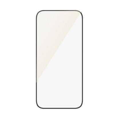Pellicola Protettiva Schermo PanzerGlass Ultra-Wide Fit EyeCare per Apple iPhone 16 / 15, Vetro Temperato, Full Glue, Nera
