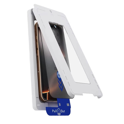 Pellicola protettiva per schermo Privacy Anank 2X Rinforzata per Apple iPhone 15, Vetro Temperato, Colla Completa, 2.5D