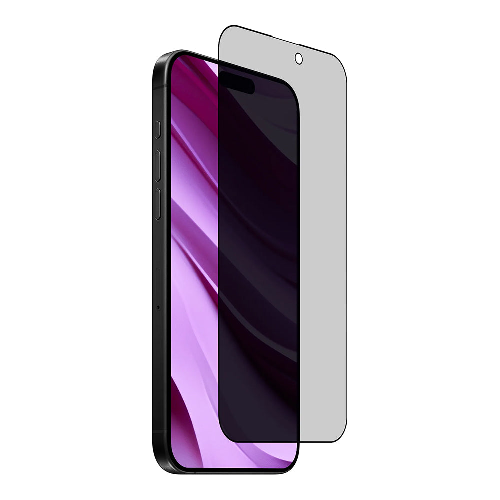 Anank 2X Reinforced Privacy Screen Protector for Apple iPhone 16 Pro Max, Tempered Glass, Full Glue, 2.5D