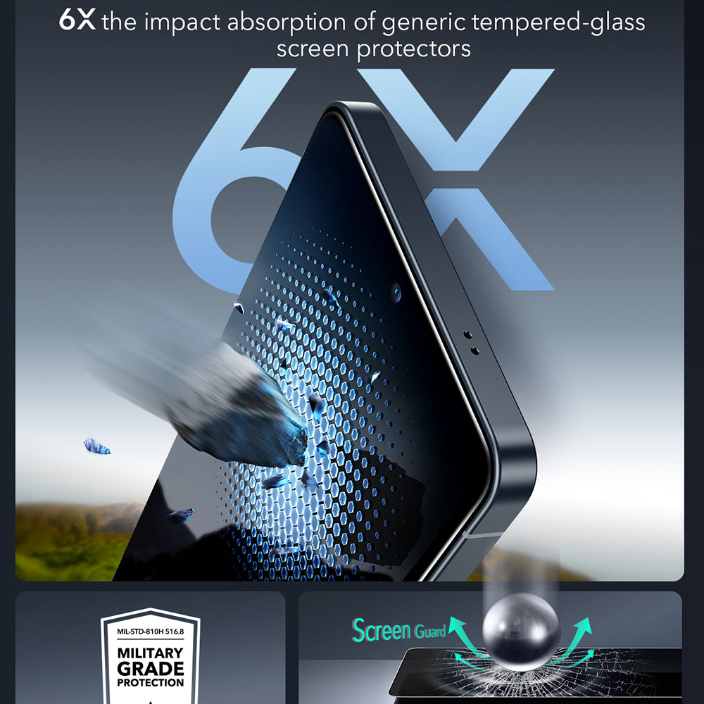 Pellicola Protettiva Privacy ESR Armorite per Samsung Galaxy S26 Ultra, Vetro Temperato, Full Glue