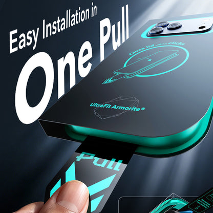 Pellicola protettiva per schermo Privacy ESR Armorite UltraFit per Apple iPhone 18 Pro, vetro temperato, Full Glue, set da 2 pezzi