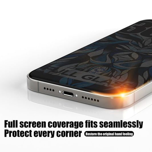 Pellicola Protettiva Schermo Privacy Lito D+ Max 300C per Apple iPhone 17 Pro, Vetro Temperato, Full Glue