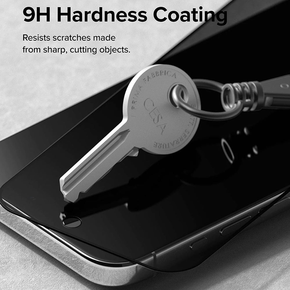 Pellicola Protettiva Privacy Ringke per Apple iPhone 15 Pro, Vetro Temperato, Full Glue