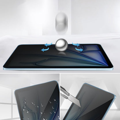 Pellicola protettiva per schermo Privacy Techsuit ArmorGlass CrystalHD per Samsung Galaxy Tab A11+ / Tab A9+, Vetro temperato, Full Glue, Set da 2 pezzi