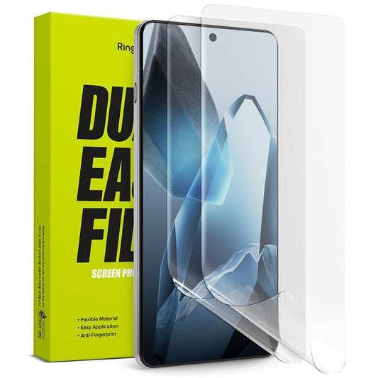 Pellicola protettiva per schermo Ringke Dual Easy per OnePlus 13, plastica, set da 2 pezzi
