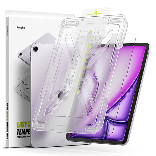 Pellicola protettiva per schermo Ringke Easy Slide per Apple iPad Air 11 (2026) / Air 11 (2025), Vetro temperato, Full Glue