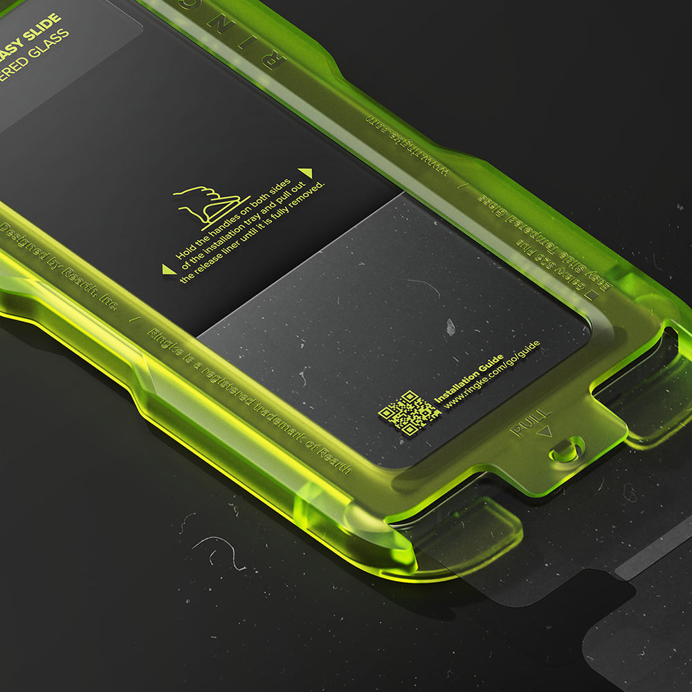 Pellicola Protettiva Schermo Ringke Easy Slide per Samsung Galaxy S26 Plus S947, Vetro Temperato, Full Glue, Set 2 pezzi