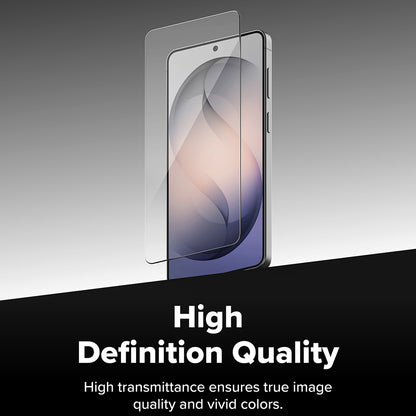 Pellicola protettiva Schermo Ringke Easy Slide per Samsung Galaxy S26 S942, Vetro Temperato, Full Glue, Set 2 pezzi