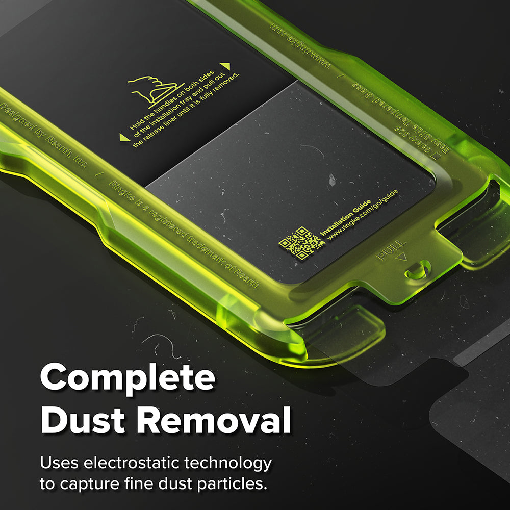 Pellicola protettiva Schermo Ringke Easy Slide per Samsung Galaxy S26 S942, Vetro Temperato, Full Glue, Set 2 pezzi