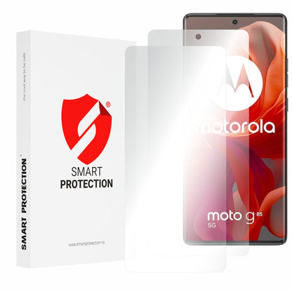 Pellicola protettiva per schermo Smart Protection Premium Classic per Motorola Moto G85, plastica, set da 2 pezzi